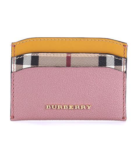 burberry card holder women's